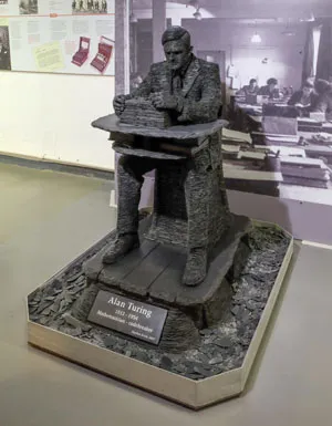 Alan Turing Statue in Manchester, England